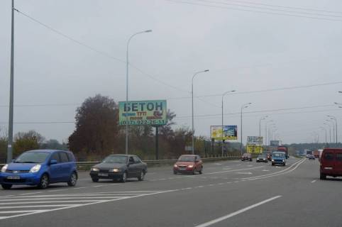 Білборд, Бігборд (Борд)  B у Гостомелі, 3x6  вул.Чкалова, 300 м до виїзду з Ірпеня на Варшавську трасу Фото 1