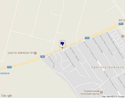 Білборд, Бігборд (Борд)  B у Святопетрівському, 3x6  Бишевська траса, кафе Лагуна схема