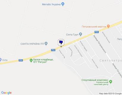 Билборд B в Киеве, 3x6  вул. Білогородська схема