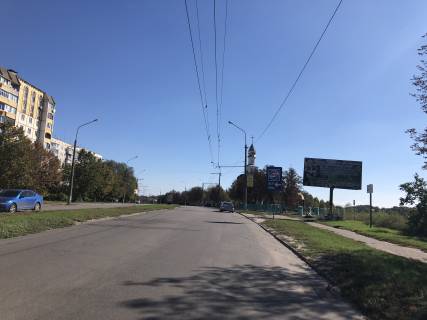 Билборд A в Белой Церкви, 6х3  пр-т Кн. Володимира біля УПЦ, навпроти музичної школи № 4 (з центру міста) фото 1