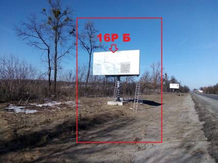 Билборд B в Белой Церкви, 6х3  ВИЇЗД з Біла Церква на Київ (біля заправки ГЛУССКО) фото 1