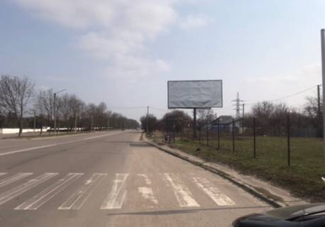 Билборд A в Белой Церкви, 6х3  вул. Сухоярська (зупинка навпроти кладовища) фото 1