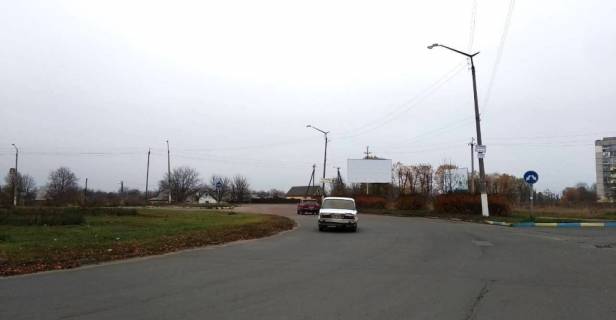 Білборд, Бігборд (Борд)  A у Малині, 3х6  вул. Грушевського, кільце, АЗС, до залізничного вокзалу Фото 1