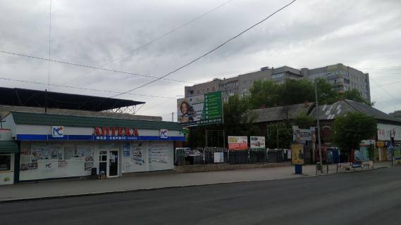 Билборд B в Бердичеве, 3х6  ул. Житомирская, центральный рынок фото 1