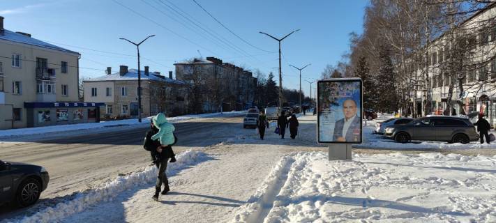 Сiтiлайт A у Звягель (Новоград-Волинський), 1,8х1,2  вул. Шевченко, 54, супермаркет "Вілма", 200м до АТБ, з центру Фото 1