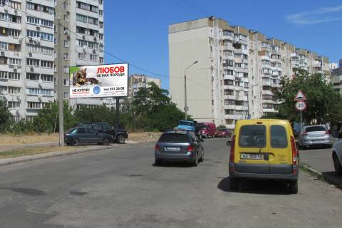 Білборд, Бігборд (Борд)  B у Києві, 6х3  вул. Будищанська буд. 40/42 Фото 1