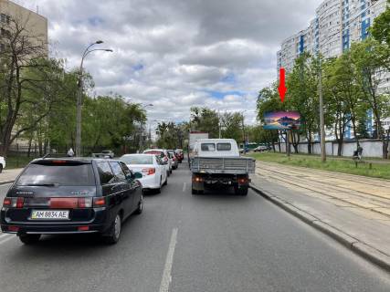 Видеоборд A у Києві, 6х3  Дегтярівська 49 (світлофор, поворот до ЖК "Зелений Острів", Київської дитячої залізної дороги, Посольству США в Україні) - 332743 Фото 1