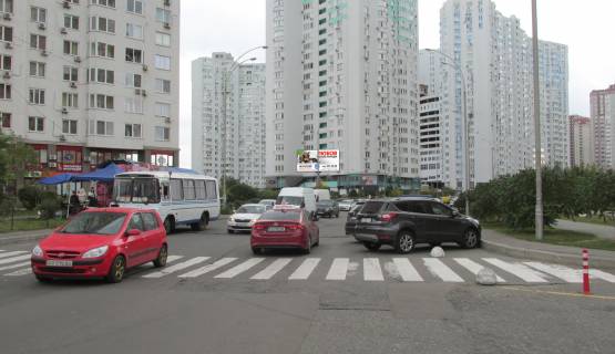 Білборд, Бігборд (Борд)  A у Києві, 6х3  вул. Чавдар Єлизавети. 9 Фото 1