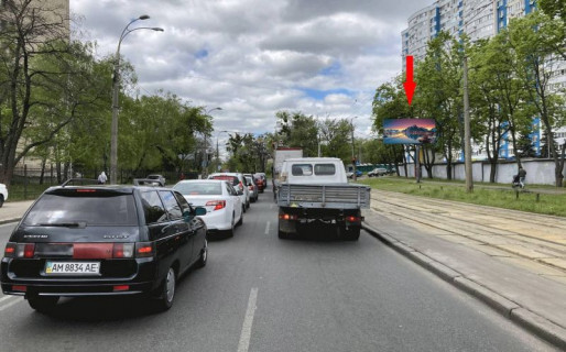 Видеоборд A в Киеве, 6х3  Дегтярівська 49 (світлофор, поворот до ЖК "Зелений Острів", Київської дитячої залізної дороги, Посольству США в Україні) - 619688 фото 1