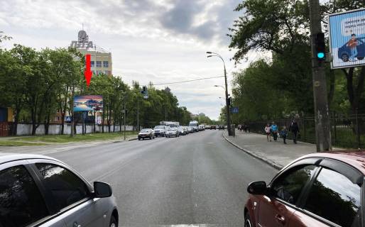 Видеоборд A у Києві, 6х3  Дегтярівська 49 (світлофор, поворот до ЖК "Зелений Острів", Київської дитячої залізної дороги, Посольству США в Україні) - 393101 Фото 1