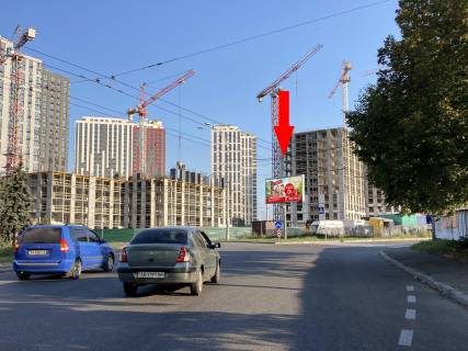 Призма A в Киеве, 3х6  вул. М.Гречка/Виговського / просп. Правди (ТЦ Ретровіль, ЖК Варшавський) в сторону м. Нивки - 394313 фото 1