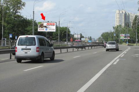 Билборд B в Киеве, 6х3  просп. Визволителів, 19 фото 1