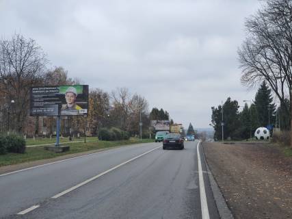 Билборд B в Бурштыне, 3х6  вул.Міцкевича (центр) ст.Б фото 1