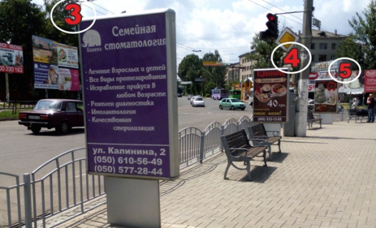 Ситилайт A в Славянске вул. Банківська, 88 (ТЦ "Глобус", р-н САТУ) фото 1
