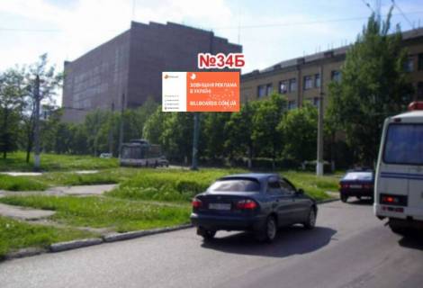 Білборд, Бігборд (Борд)  B у Слов'янську, 3х6  вул. Г.Батюка, 22 (р-н ЦНІЛ) Фото 1