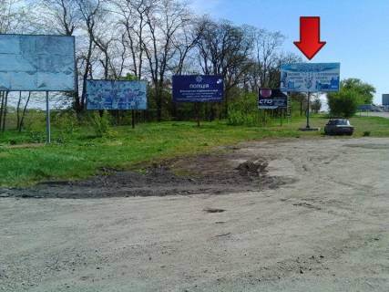Билборд B в Херсоне, 3x6  Николаевская трасса фото 1