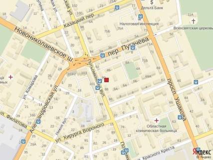 Білборд, Бігборд (Борд)  B у Херсоні, 3x6  вул.Карла Маркса (р-н пл.Ганнібала) схема