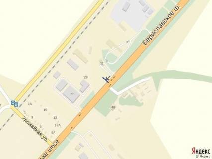 Білборд, Бігборд (Борд)  A у Херсоні, 3x6  Бериславське шосе (в'їзд у Херсон) молокозавод схема