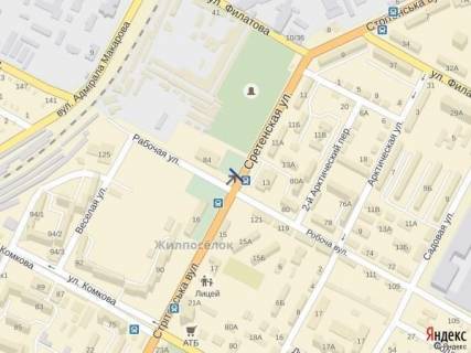 Бэклайт B в Херсоне, 4x3  Ул.Розы Люксембург (р-н супермаркета Оскар) схема