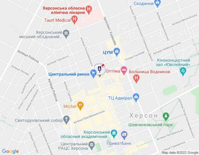 Бэклайт B в Херсоне, 4x3  Ул.Потемкинская (р-н- Ц.Рынка) схема