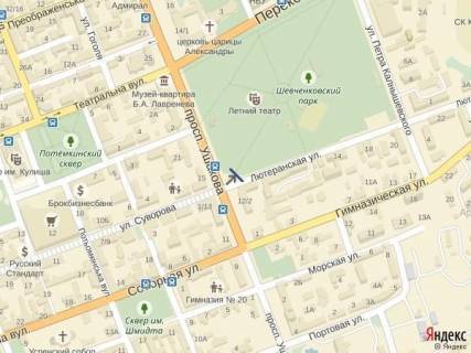 Призма A в Херсоне, 4x3  Пр.Ушакова и ул.Лютеранская(Кирова) - 341325 схема