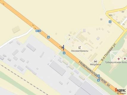 Билборд A в Херсоне, 3x6  Николаевское шоссе(р-н авторынка) схема