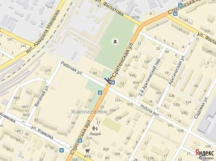 Бэклайт A в Херсоне, 4x3  Ул.Розы Люксембург (р-н супермаркета Оскар) схема