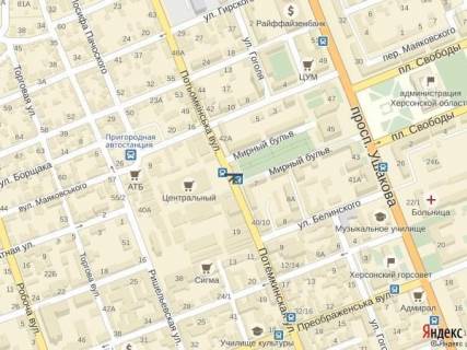 Призма A в Херсоне, 4x3  ул.Потемкинская (р-н Ц.Рынка) - 341318 схема