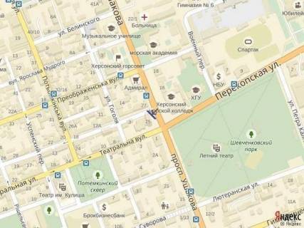 Бэклайт B в Херсоне, 4x3  Ул. 9 Января (р-н дома Профсоюзов) схема