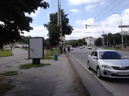 Ситилайт B в Сумах, 1,2х1,8  ул.Г.Сталинграда (переход фонтан) фото 1