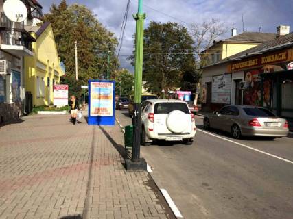 Ситискролл B в Надворной, 1,2x1,8  вул.Мазепи, магазин Пікант (міська рада-пошта), напрямок руху на Івано-Франківськ,Богородчани фото 1
