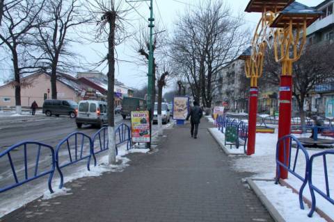 Ситилайт A в Надворной, 1,2x1,8  Грушевського, маг Штори, Файл, стоматологія, напрямок руху до міської лікарні, с.Пнів, Пасічна, Зелена, Бистриця фото 1