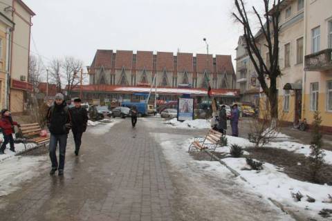 Сiтiлайт A у Надвірній, 1,2x1,8  Майдан Шевченка, міський БК, крокус люкс, міський ринок, пішохідна зона Фото 1