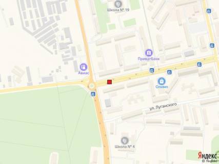 Ситискролл B в Доброполье, 1.2x1.8  пр. Шевченко, 14 схема