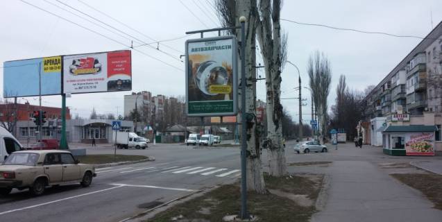 Сiтiлайт A у Кременчуці, 1,2х1,8  перехрестя вул. Київської та глухого кута 1-го Піщаного, біля будинку №32 (у бік Києва) Фото 1