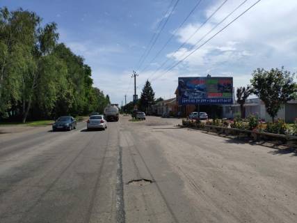 Билборд A в Кременчуге, 3х6  ул. Киевская, напротив сельсовета фото 1