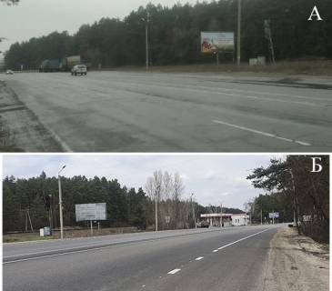 Билборд B в Кропивницкий (Кировоград), 3х6  Въезд в г. Черкассы трасса с.Чапаевка АЗС "Народна" фото 1