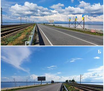 Билборд B в Черкаських трасах м. Черкаси "Дамба", станція Панське фото 1