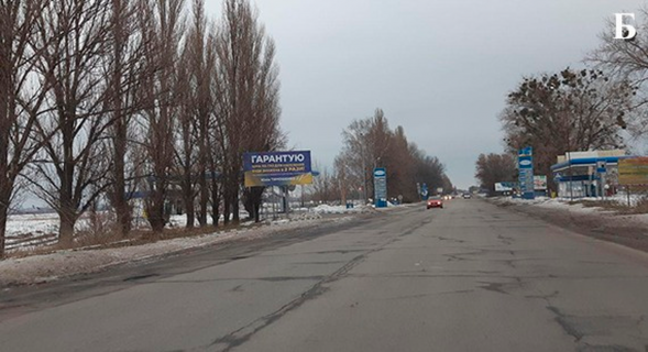 Билборд B в Черкаських трасах, 3x6  м. Черкаси, Смілянське шосе в'їзд у місто фото 1