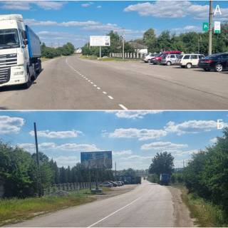 Билборд B в Корсунь-Шевченковском м. Корсунь, біля Територіального сервісного центру МВС фото 1