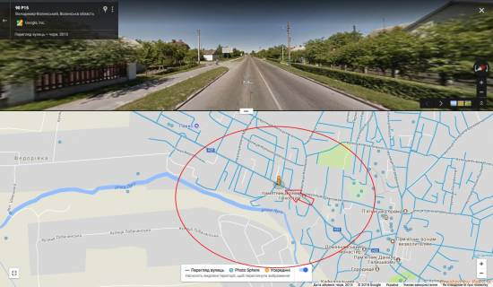 Билборд B в Владимир-Волынском, 3х6  вул Устилузька, 91 - АСЗ ОККО виїзд з міста Б ст (на Устилуг) схема