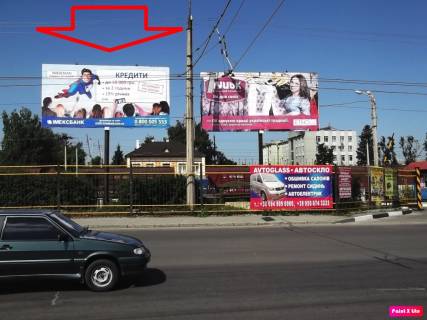 Білборд, Бігборд (Борд)  A у Луцьку, 3х6  вул. Карпенка Карого  ТЦ Ювант А ст. Лівий Фото 1