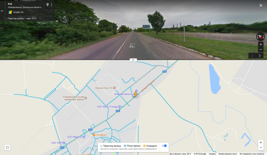 Білборд, Бігборд (Борд)  A у Нововолинську, 3х6  м. Нововолинськ вул. Луцька А ст в'їзд в місто зі сторони Володимира схема