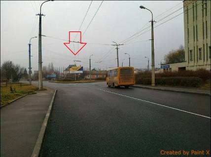 Билборд A в Луцке, 3х6  вул.Станіславського  (перетин вул.Гнідавська) фото 1