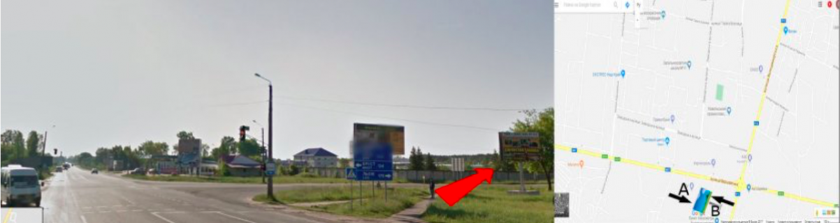 Билборд A в Ковеле м. Ковель, перехрестя вул. Володимирська - Варшавська (Варшавська траса) А ст фото 1