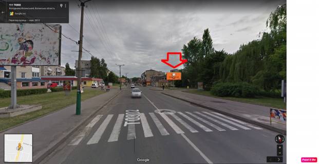 Билборд A в Владимир-Волынском, 3х6  вул. Ковельська, 111 фото 1