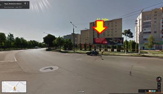 Билборд A в Луцке пр.Відродження (перетин пр.Соборності )(A1) фото 1