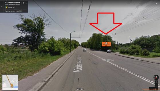 Білборд, Бігборд (Борд)  A у Луцьку, 3х6  вул. Ковельська, 113 А ст до центру Фото 1