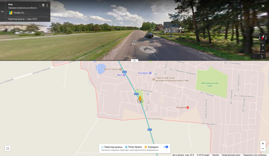 Білборд, Бігборд (Борд)  A у Маневичах, 3х6  смт. Маневичі, вул Луцька А ст виїзд з міста в напрямку Луцька схема