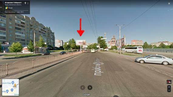 Билборд A в Луцке, 3х6  пр-т Соборності, 38 Там-Там, Порт Сіті А ст в напрямку від центру фото 1